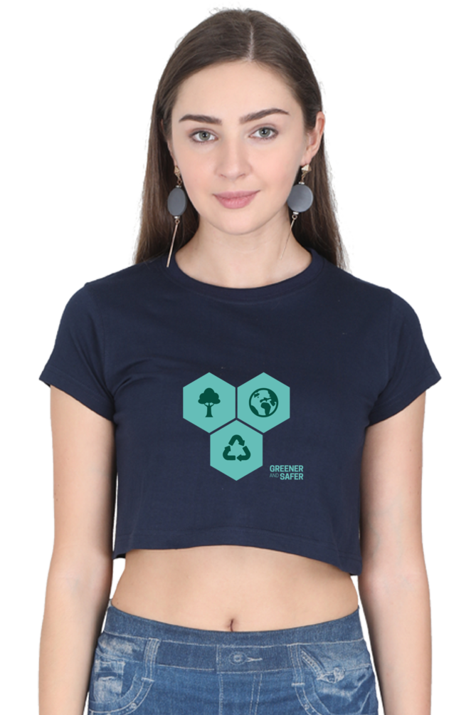 Casual Crop Top Laughing Labels