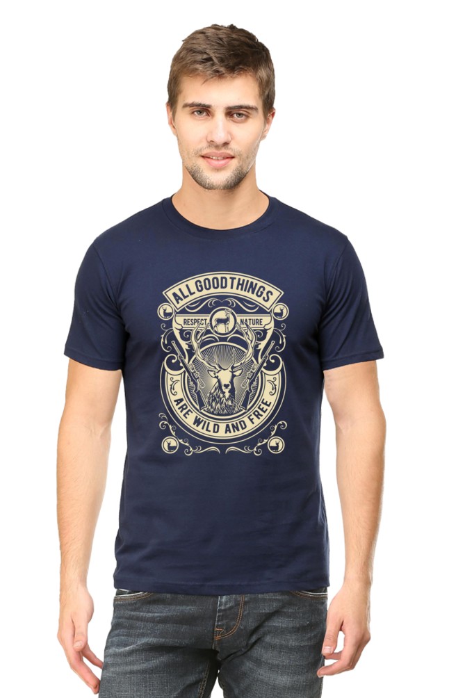 Casual T-shirt Laughing Labels