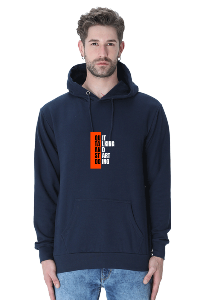Casual Hooded Sweatshirt Laughing Labels