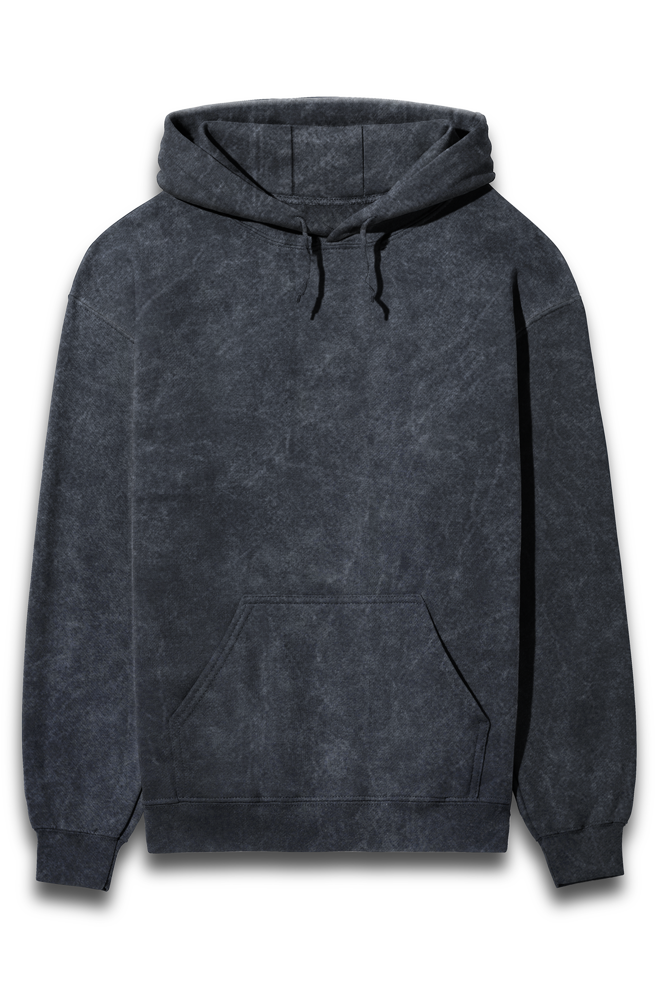 Acid Wash Hooded Sweatshirt Laughing Labels
