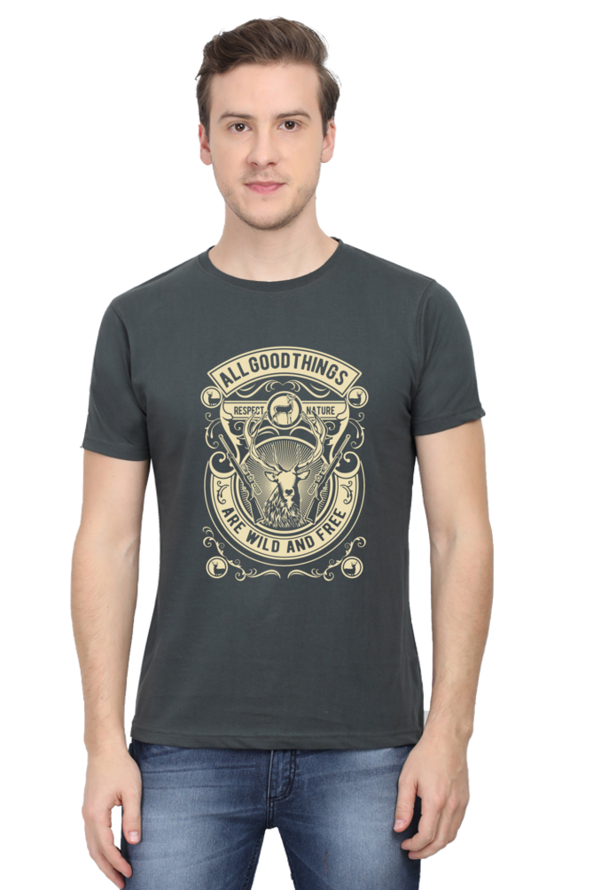 Casual T-shirt Laughing Labels