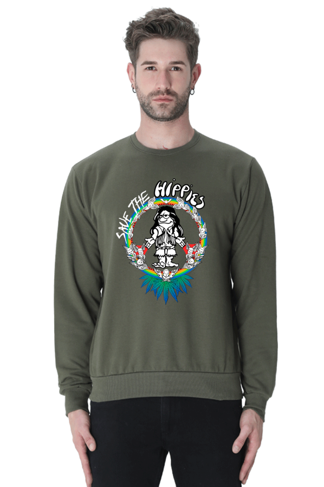 Casual Sweatshirt Laughing Labels