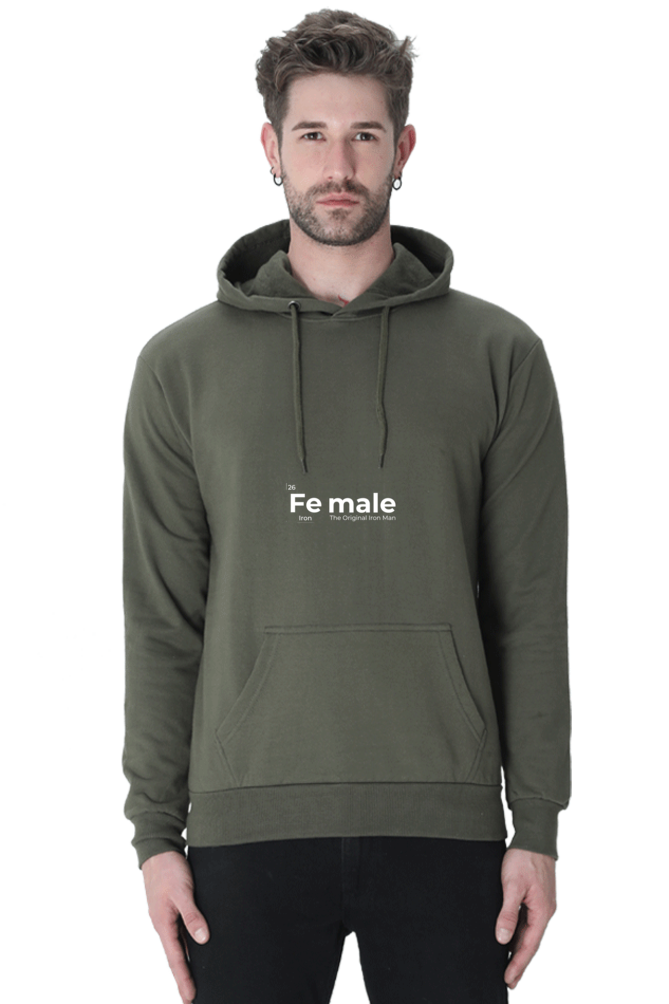 Casual Hooded Sweatshirt Laughing Labels