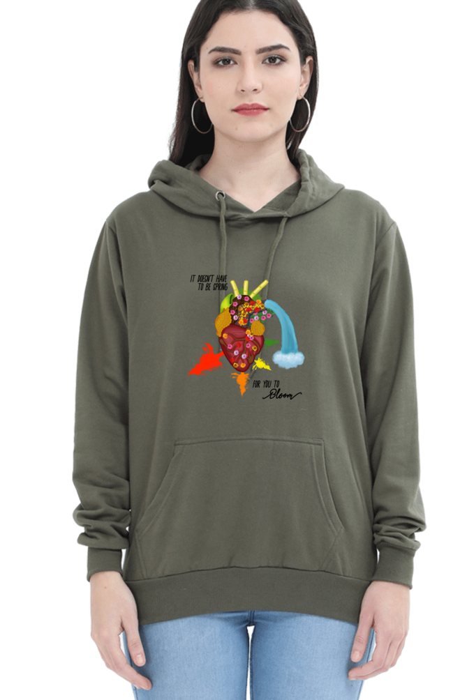 Casual Hooded Sweatshirt Laughing Labels