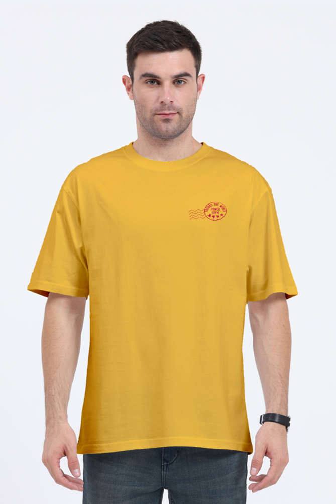 Casual Oversize Travel T-shirt Laughing Labels