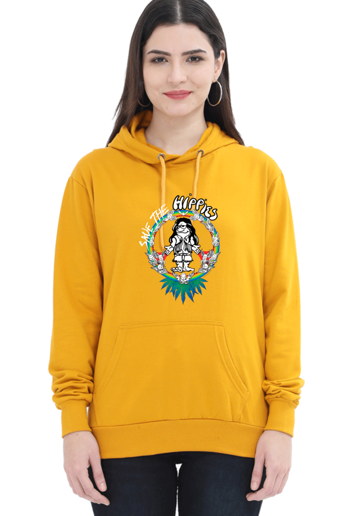 Casual Hooded Sweatshirt Laughing Labels