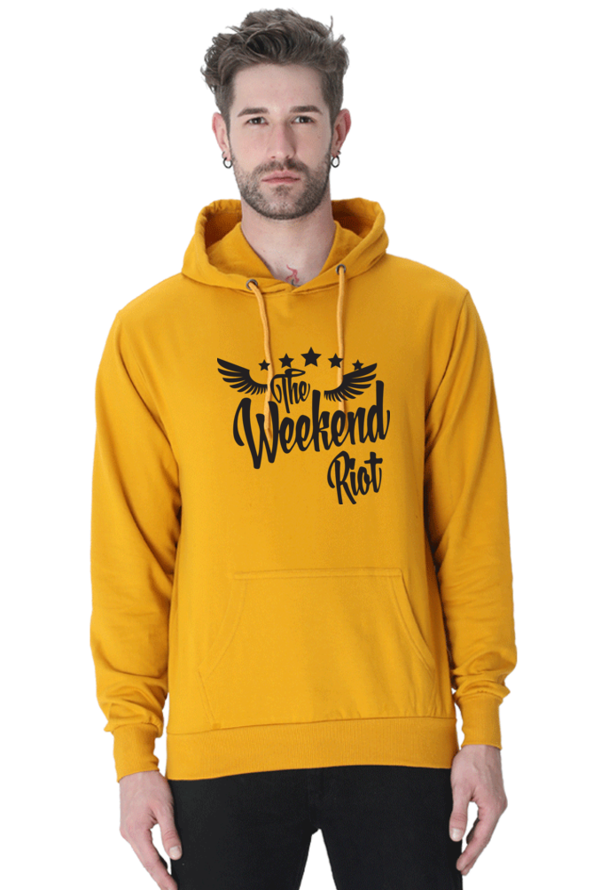 Casual Hooded Sweatshirt Laughing Labels