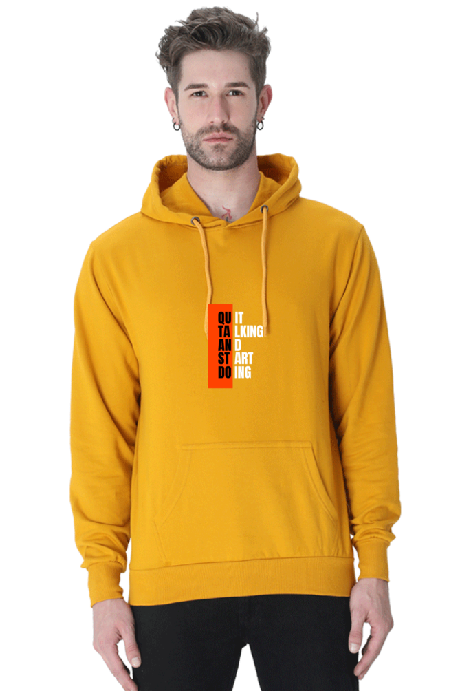 Casual Hooded Sweatshirt Laughing Labels
