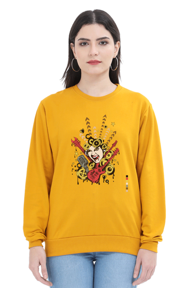 Casual Sweatshirt Laughing Labels