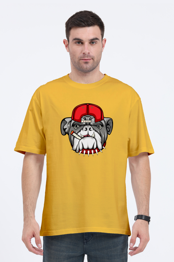 Casual Oversize T-shirt Laughing Labels