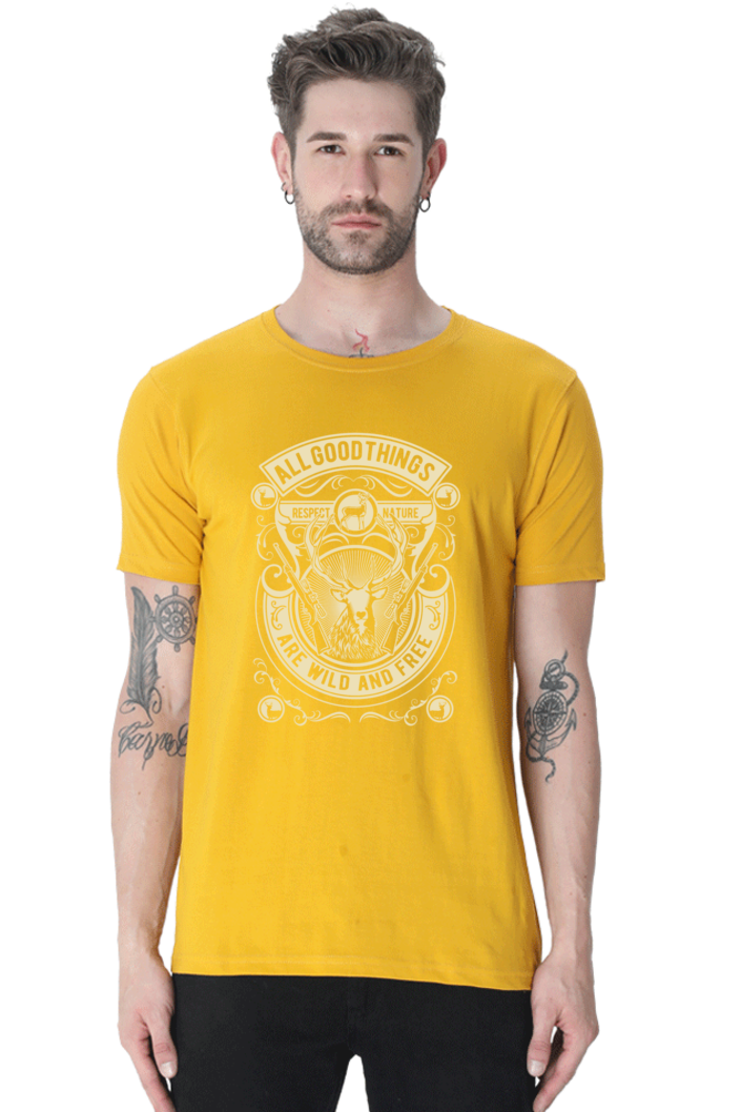 Casual T-shirt Laughing Labels