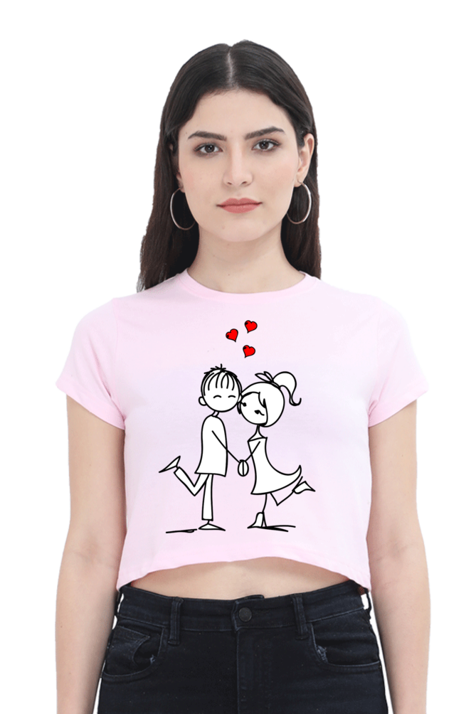 Casual Crop Top Laughing Labels