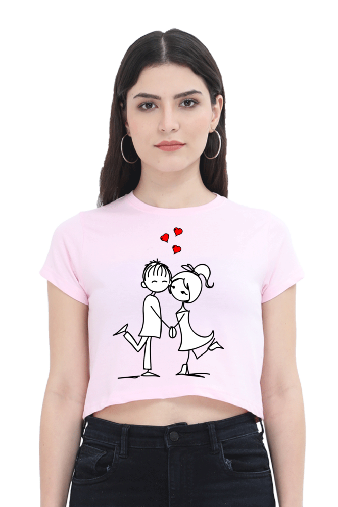 Casual Crop Top Laughing Labels