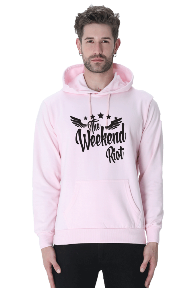 Casual Hooded Sweatshirt Laughing Labels