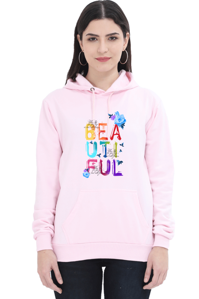 Casual Hooded Sweatshirt Laughing Labels