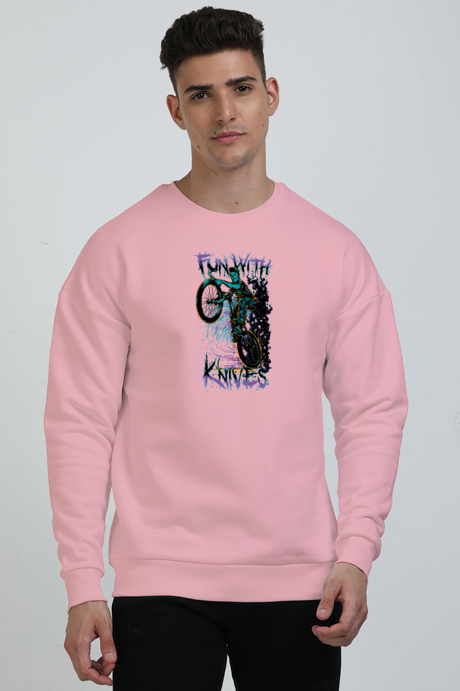 Casual Oversize Sweatshirt Laughing Labels