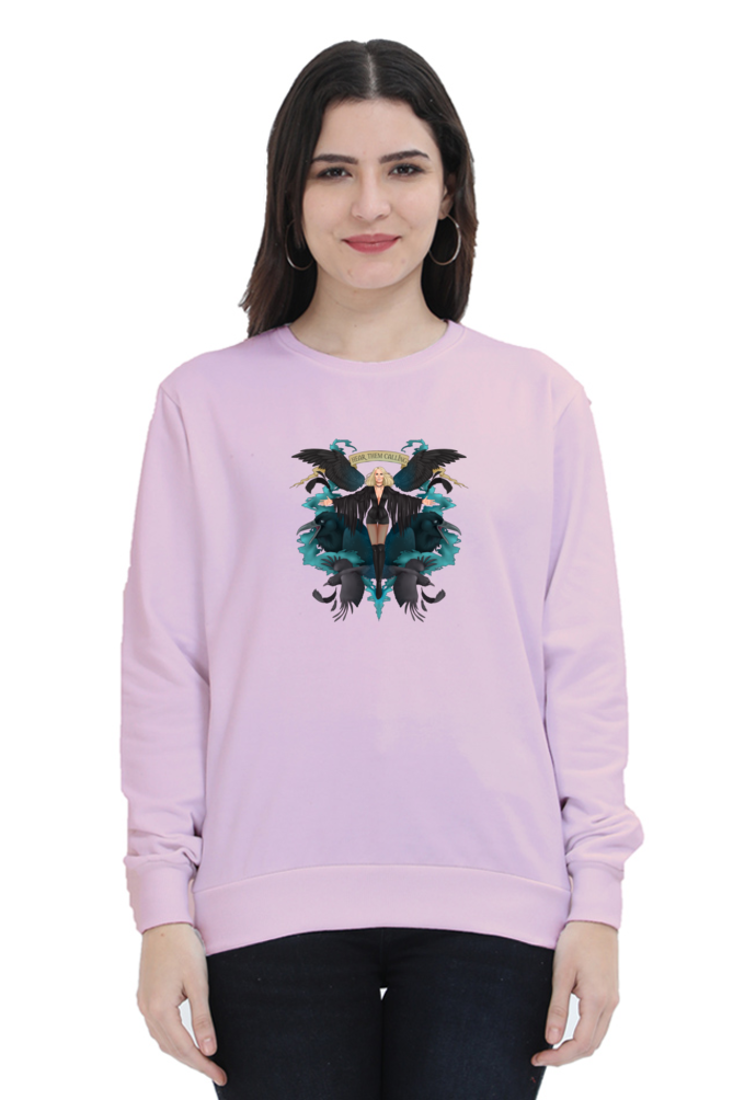 Casual Sweatshirt Laughing Labels