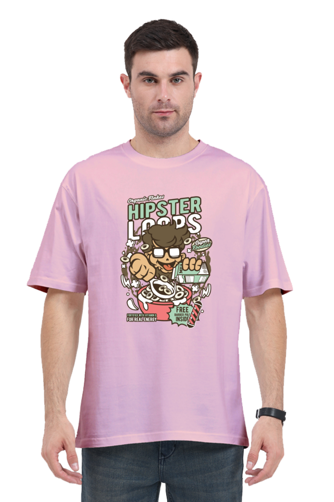 Hipster Collection Oversize T-shirt Laughing Labels