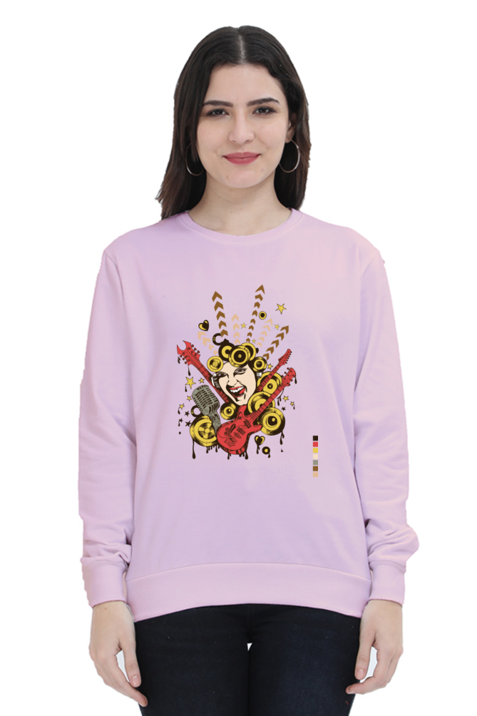 Casual Sweatshirt Laughing Labels