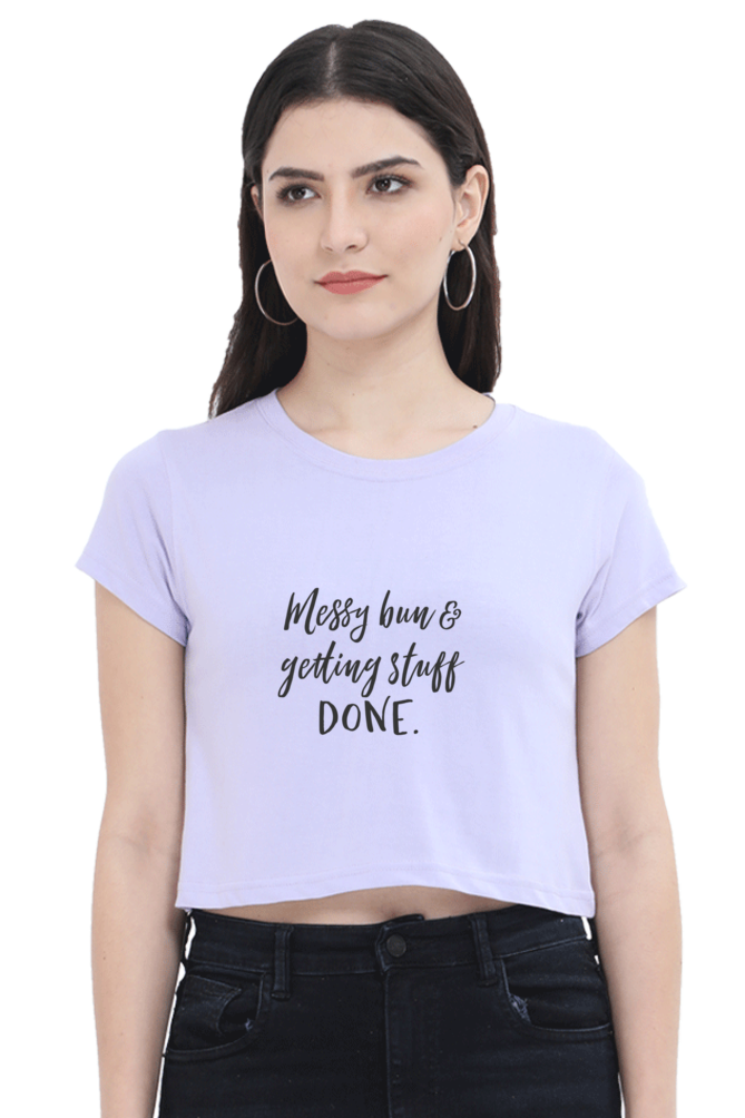 Casual Crop Top Laughing Labels