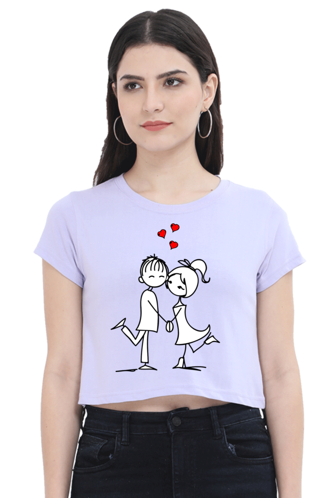 Casual Crop Top Laughing Labels