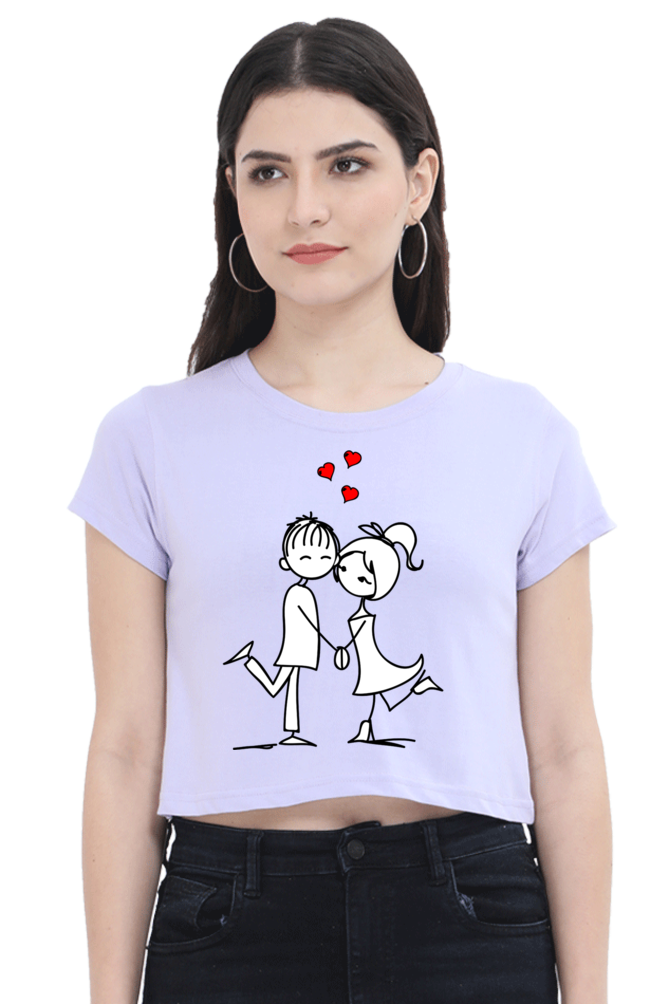 Casual Crop Top Laughing Labels