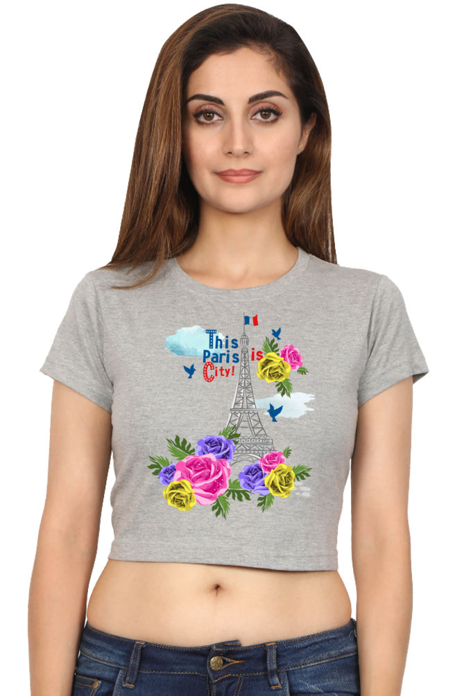 Casual Crop Top Laughing Labels