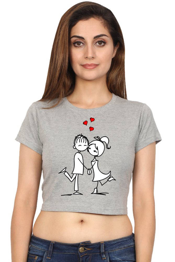 Casual Crop Top Laughing Labels