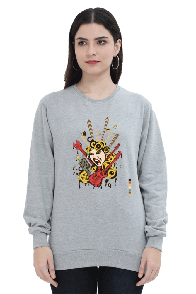 Casual Sweatshirt Laughing Labels