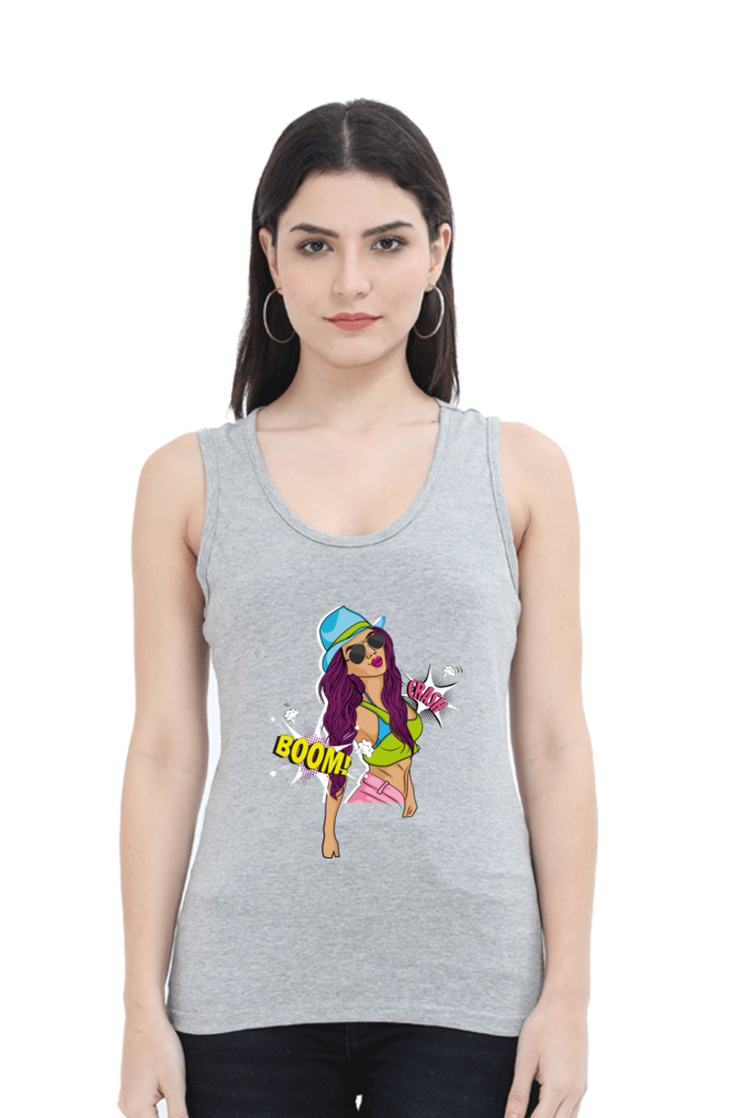 Casual Tank Top Laughing Labels