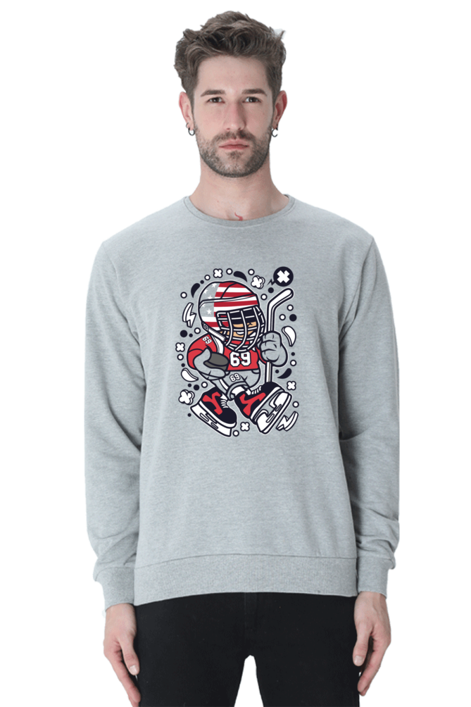 Casual Sweatshirt Laughing Labels