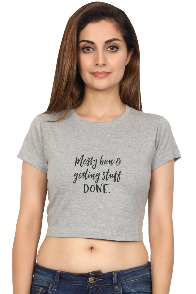 Casual Crop Top Laughing Labels