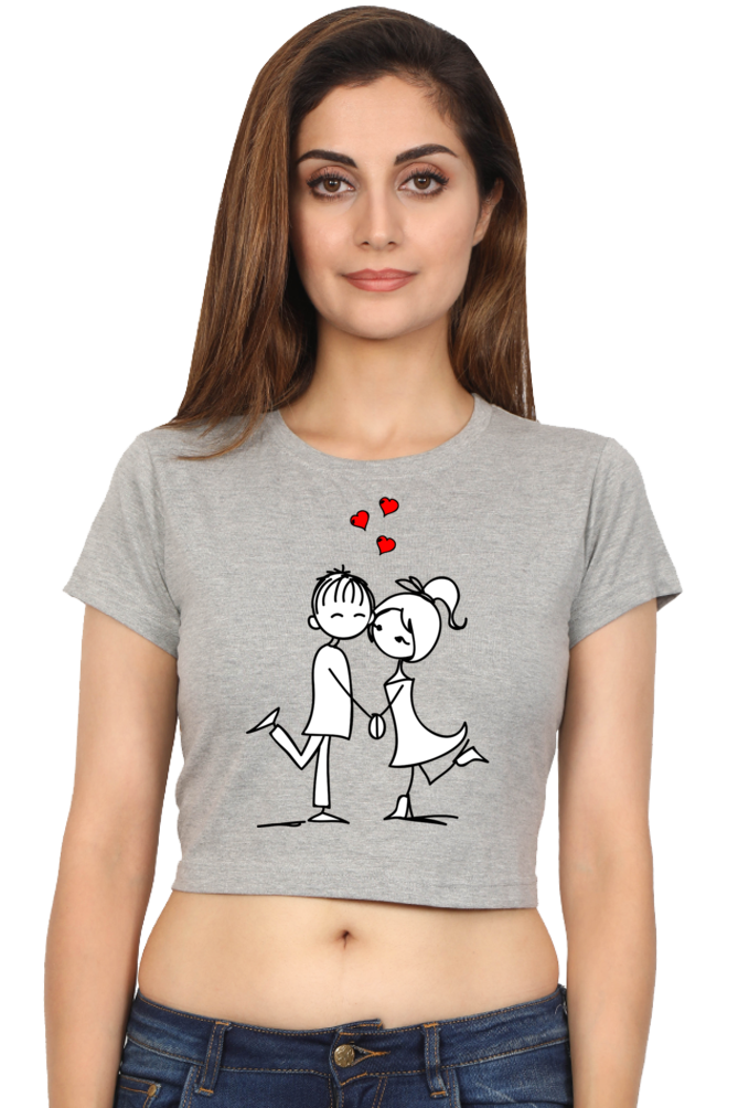 Casual Crop Top Laughing Labels