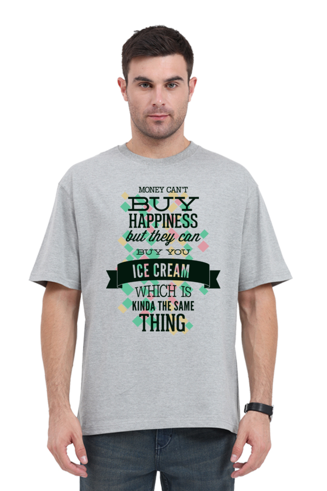 Casual Oversize T-shirt Laughing Labels