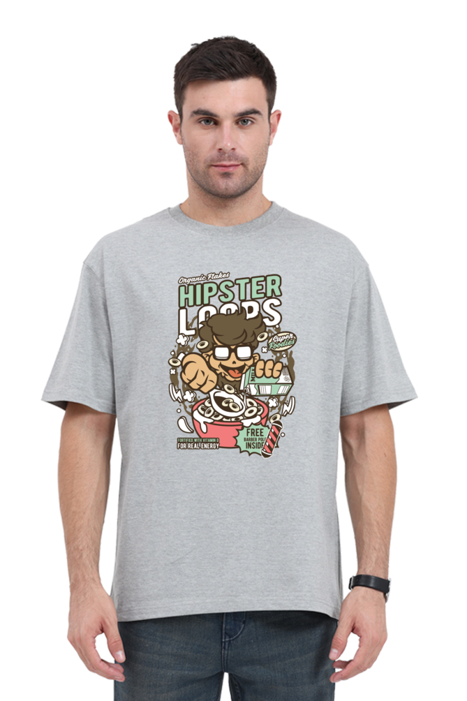 Hipster Collection Oversize T-shirt Laughing Labels