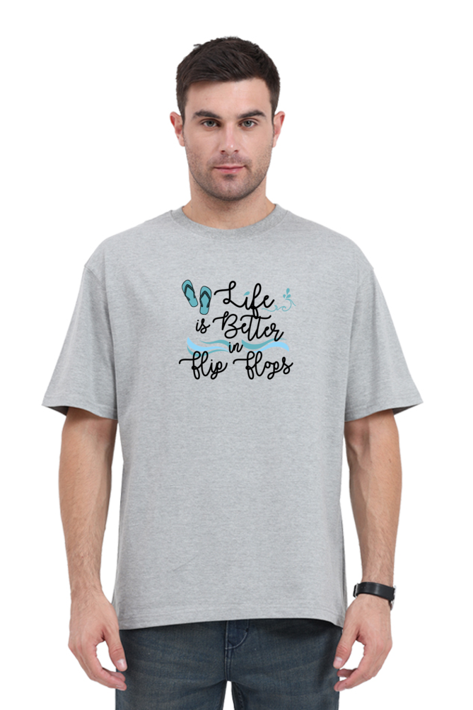 Casual Oversize T-shirt Laughing Labels