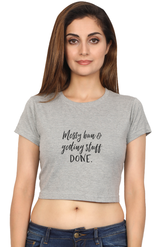 Casual Crop Top Laughing Labels