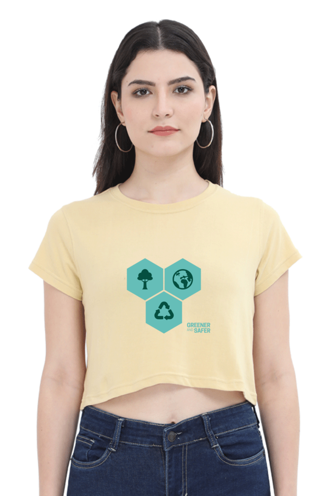 Casual Crop Top Laughing Labels