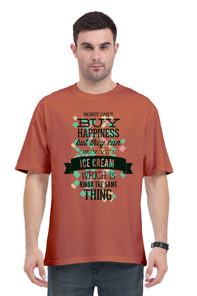 Casual Oversize T-shirt Laughing Labels