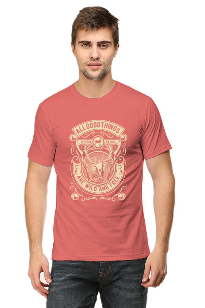Casual T-shirt Laughing Labels