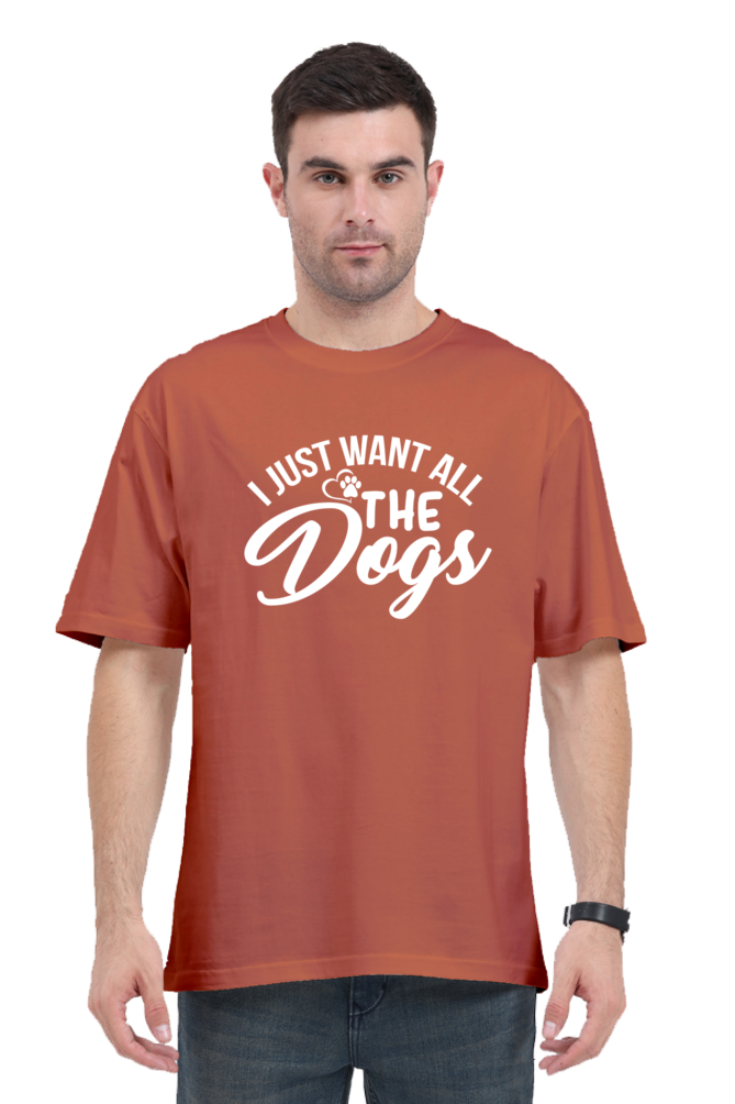 Dog Lover Casual Oversize T-shirt Laughing Labels
