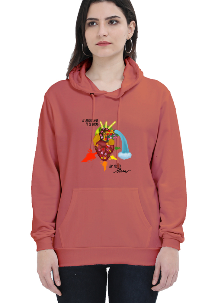 Casual Hooded Sweatshirt Laughing Labels