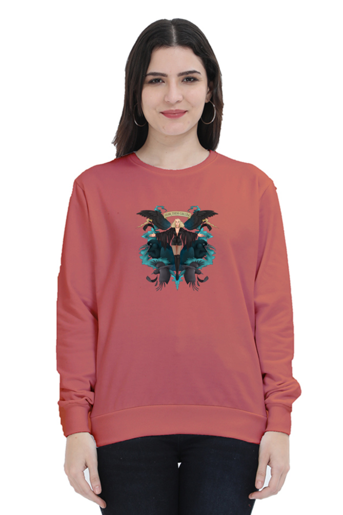Casual Sweatshirt Laughing Labels