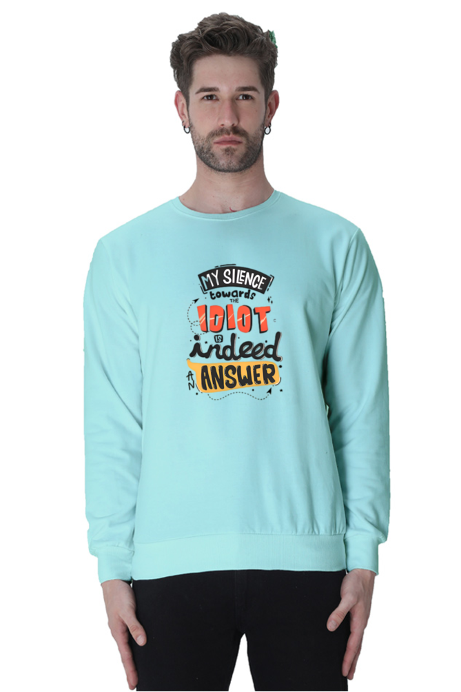Casual Sweatshirt Laughing Labels
