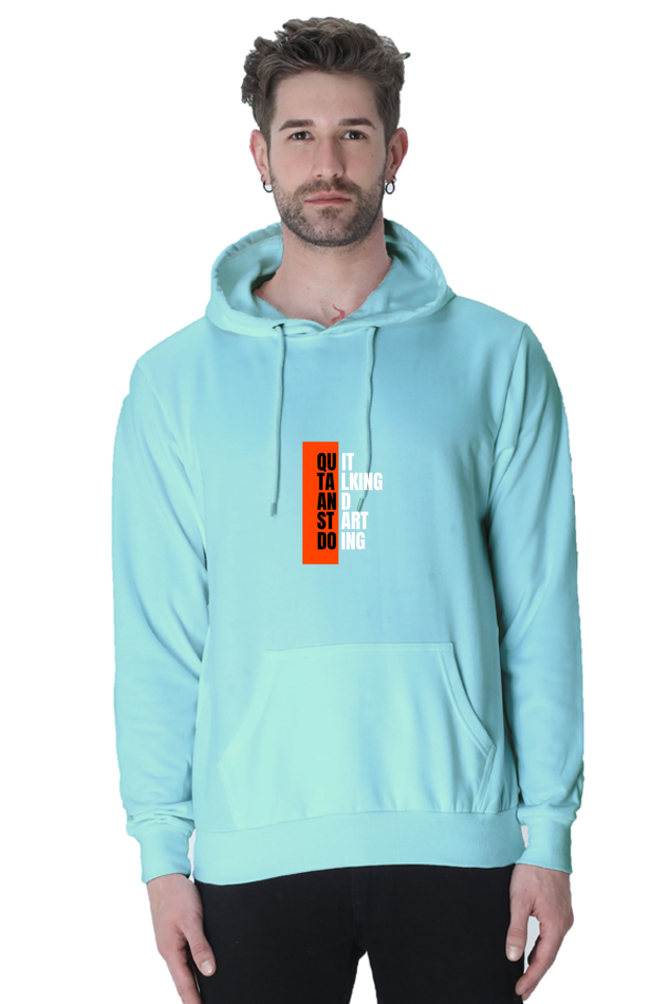 Casual Hooded Sweatshirt Laughing Labels