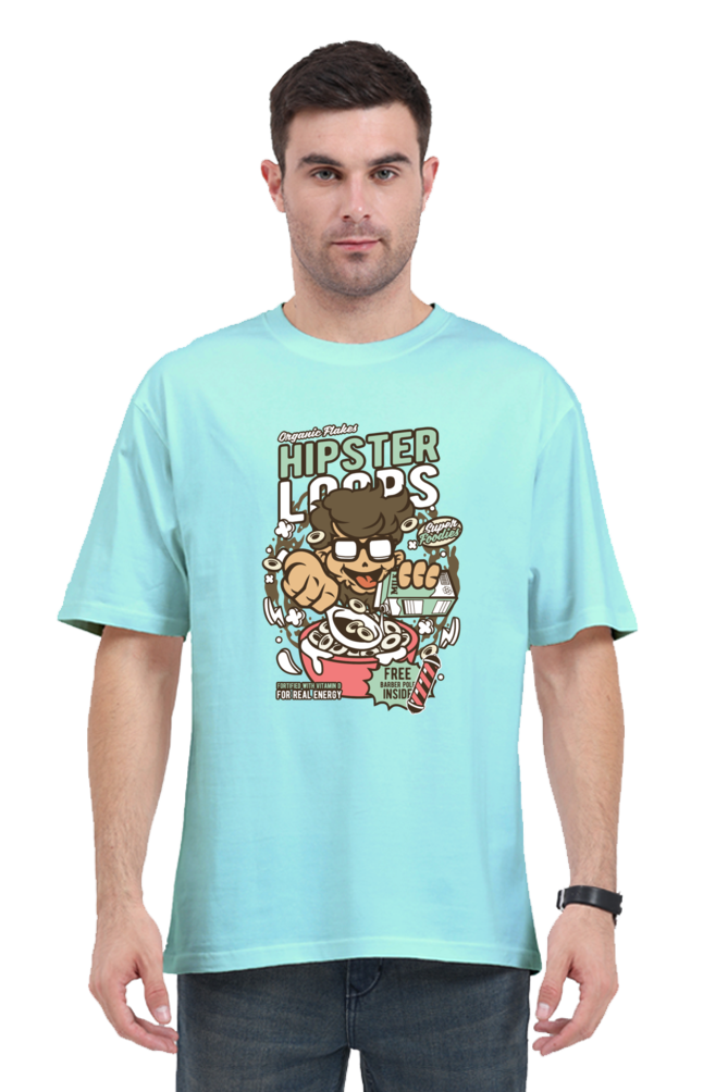 Hipster Collection Oversize T-shirt Laughing Labels