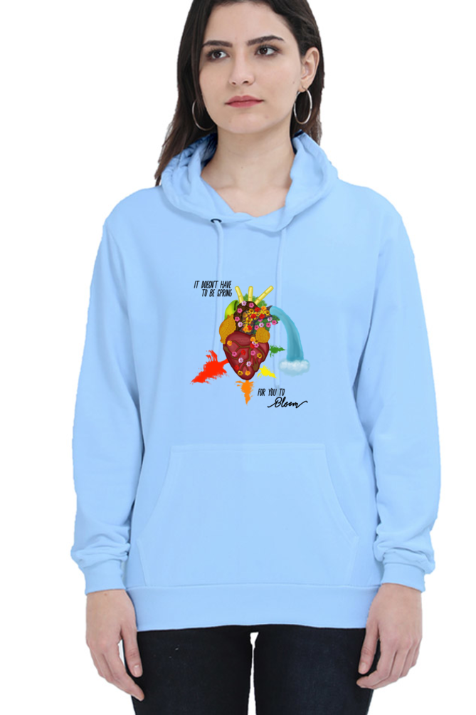 Casual Hooded Sweatshirt Laughing Labels