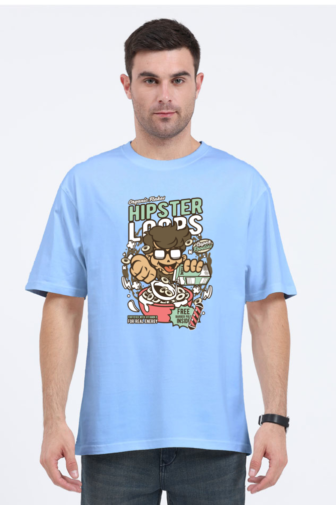 Hipster Collection Oversize T-shirt Laughing Labels
