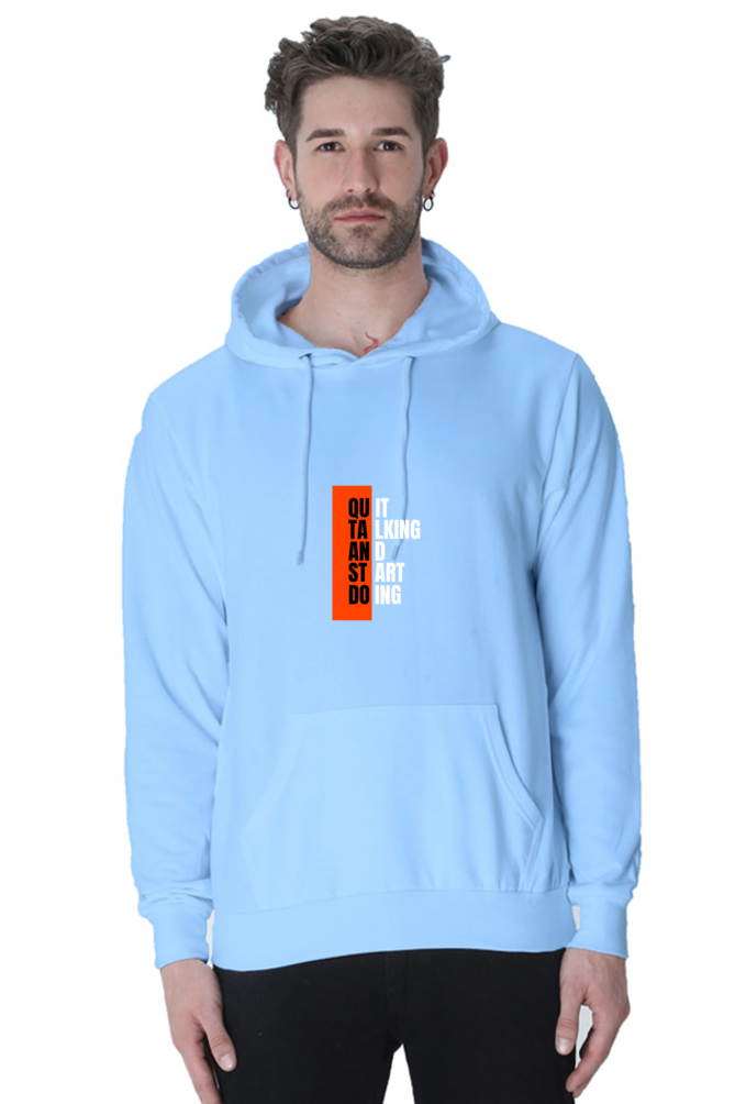 Casual Hooded Sweatshirt Laughing Labels