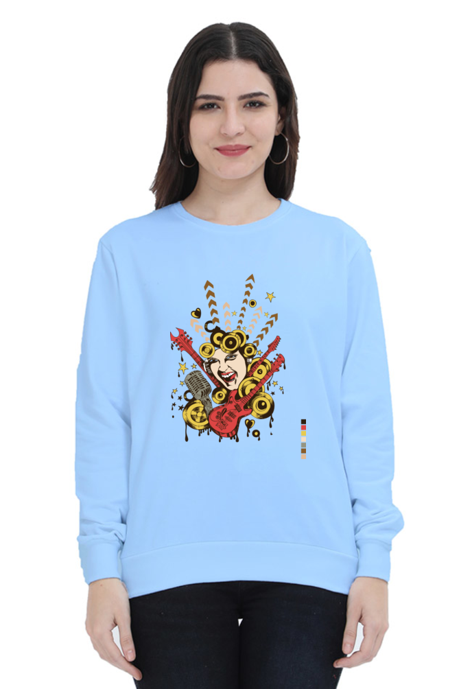 Casual Sweatshirt Laughing Labels